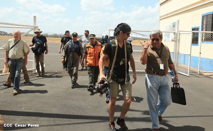 Recorrido a&eacute;reo por volcanes de Nicaragua